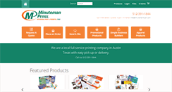 Desktop Screenshot of minutemanpressaustin.com